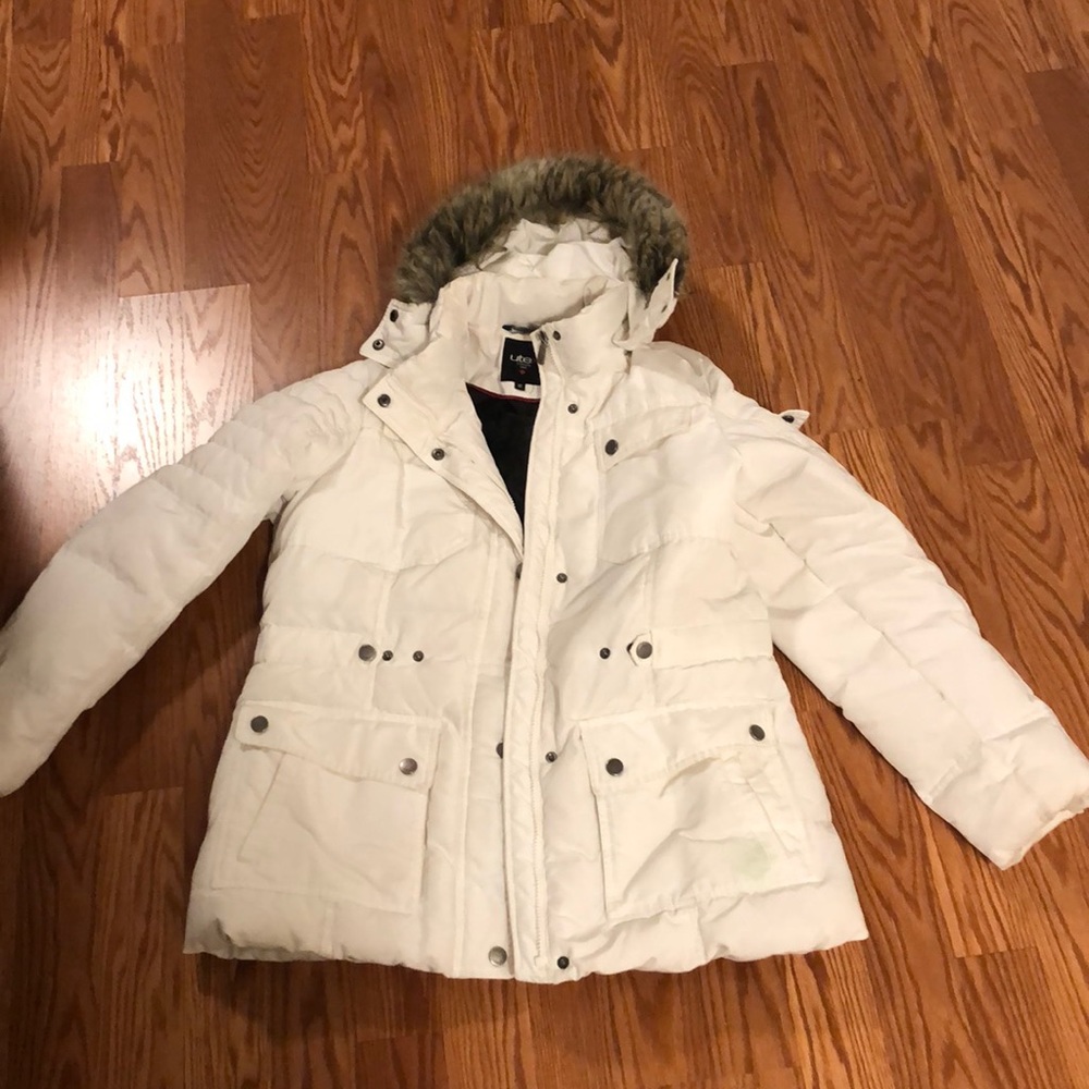 White parka